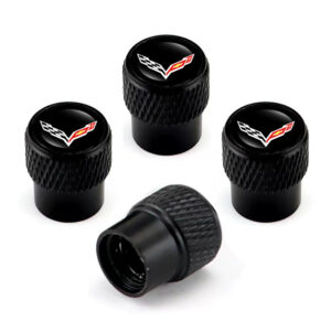 Chevrolet Valve Stem caps - Chevrolet Corvette C7 Tire Valve Caps