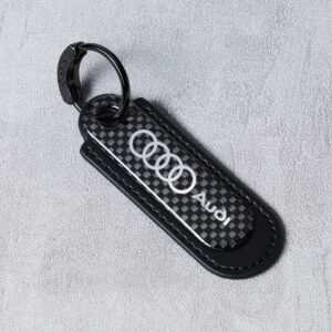 Auid carbon fiber keychain