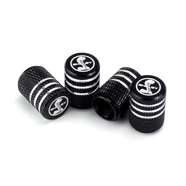 Ford Shelby Mustang Laser Engraved Tire Valve Caps