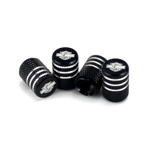 Harley Davidson Laser Engraved Tire Valve Caps