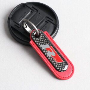 Volkswagen R Line carbon fiber keychain