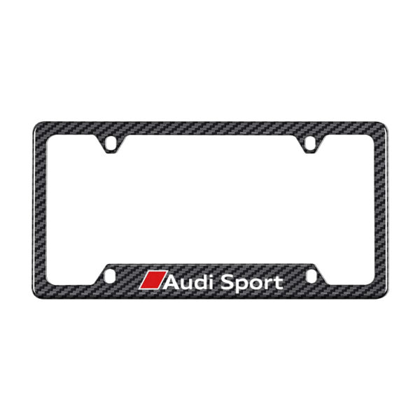 audi license plate frame