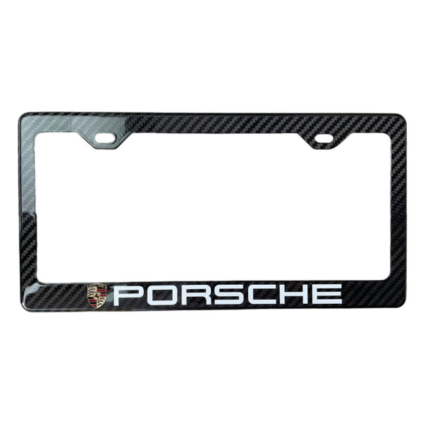 Porsche License Plate Frame