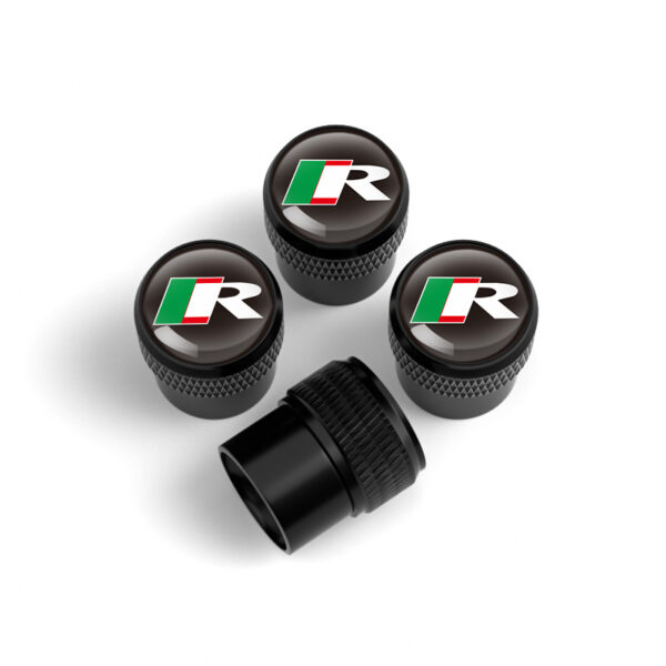 Jaguar R tire valve caps