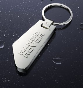 Range Rover metal keychain