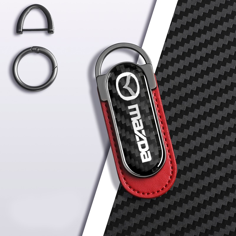 Mazda Red Keychain